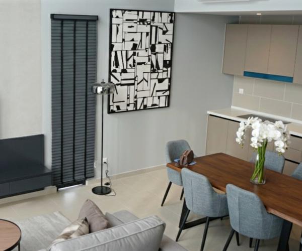 Two Bedrooms Duplex City View Isola KLCC Hotel